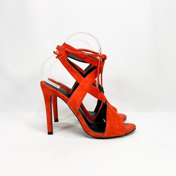 KENDALL KYLIE Eston Sandal Suede Sandals Red